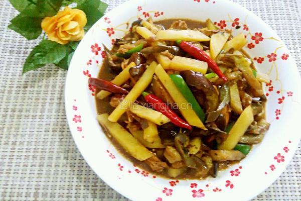 茄子焖土豆的做法图解5