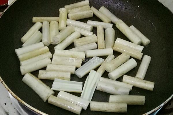 清炒藕簪的做法图解3