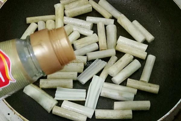 清炒藕簪的做法图解4