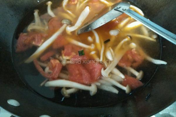 番茄蘑菇汤的做法图解3