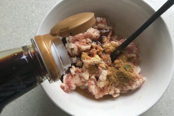 韭菜猪肉水煎包的做法图解4