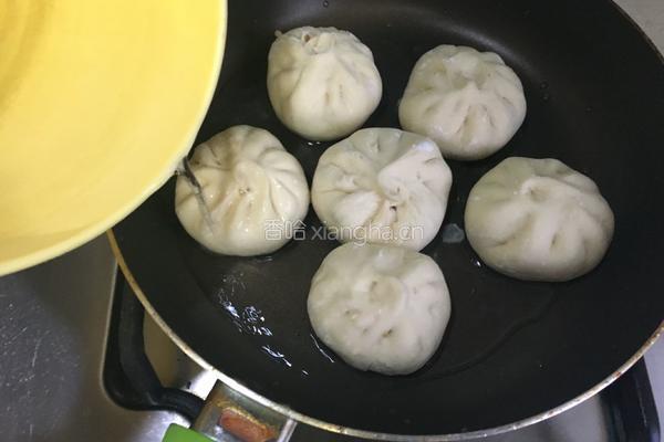 韭菜猪肉水煎包的做法图解12