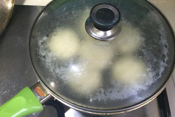 韭菜猪肉水煎包的做法图解13