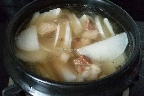 白萝卜羊肉汤的做法图解8