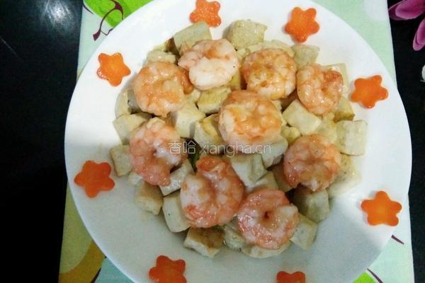 豆腐虾仁的做法图解13