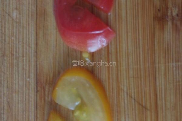 爱心圣女果煎饼的做法图解7