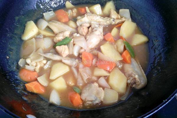 咖喱鸡翅土豆的做法图解7