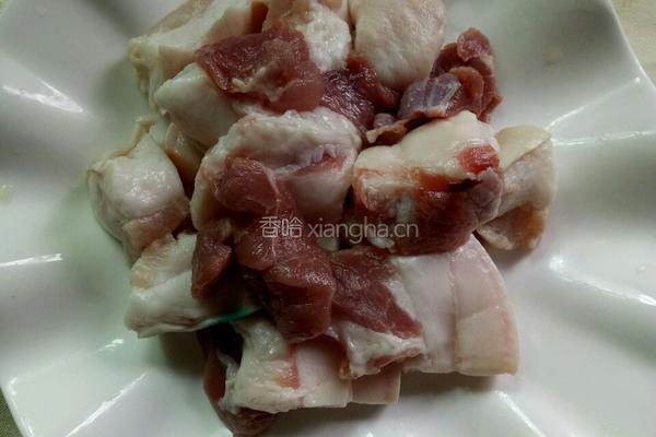 笋干红烧肉的做法图解2
