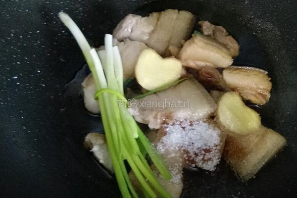笋干红烧肉的做法图解4