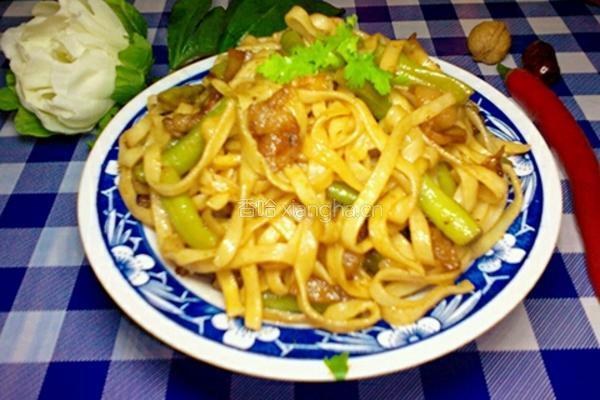 豆角卤面的做法图解10