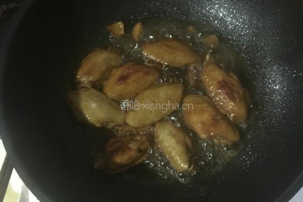红烧鸡翅中的做法图解9
