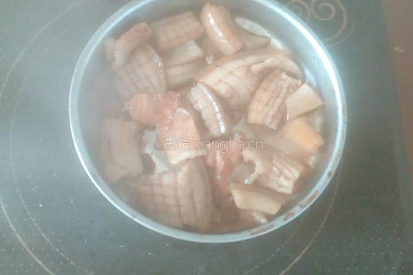 香醋烹肥肉的做法图解4