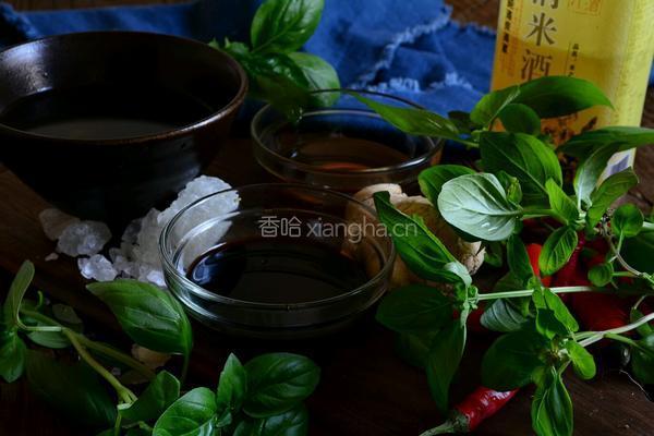 三杯鸡的做法图解1
