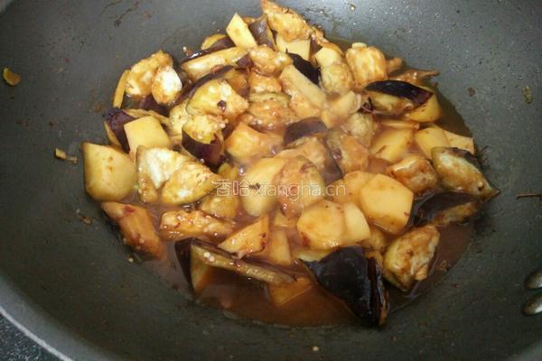 酱茄子土豆的做法图解6