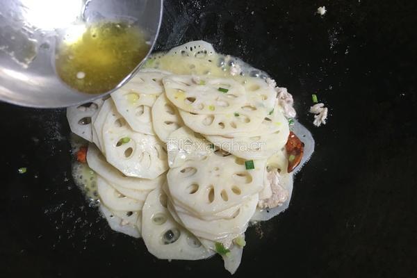 肉炒藕片的做法图解9
