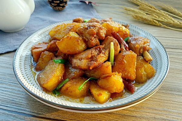 土豆炖鸡块的做法图解9