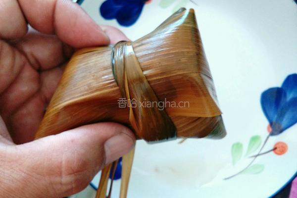 传统红豆沙粽子的做法图解9