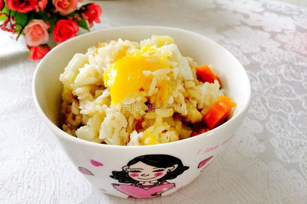 电饭煲焗饭的做法图解9