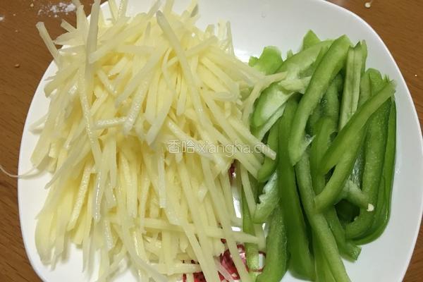 香葱蛋饼卷孜然土豆丝的做法图解5