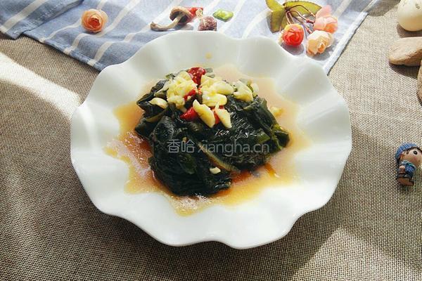 蒜拌螺旋藻的做法图解6