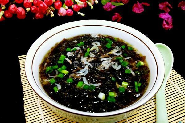 紫菜虾米汤的做法图解9