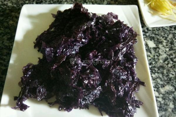 紫菜虾米汤的做法图解1