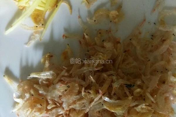 紫菜虾米汤的做法图解2