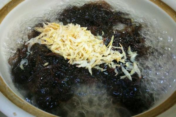 紫菜虾米汤的做法图解6