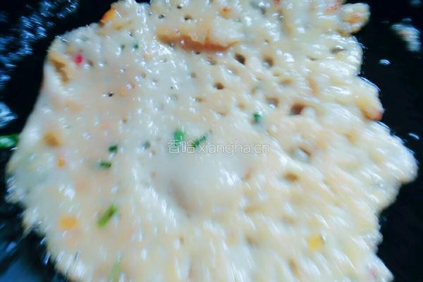 香葱鸡蛋面饼的做法图解2