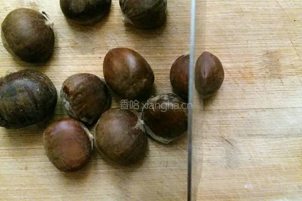 水炒板栗的做法图解3