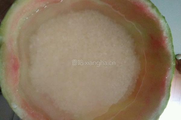 西瓜蒸饭的做法图解12