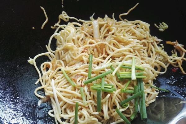 炒油面的做法图解7