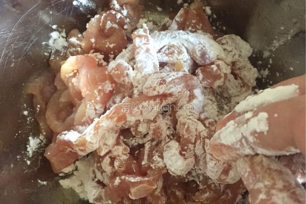 糖醋肉丝的做法图解6