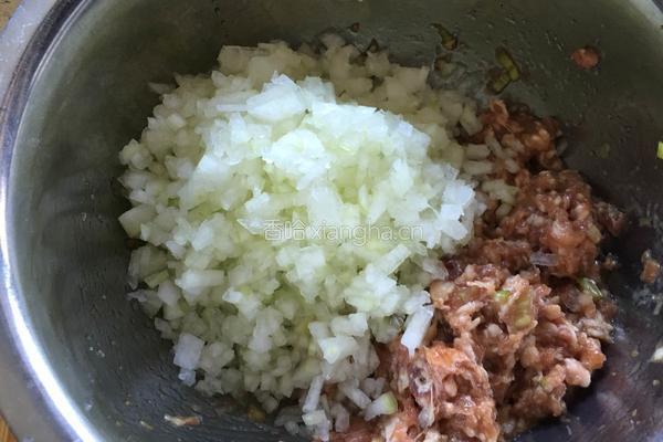 冬瓜猪肉饺子的做法图解3