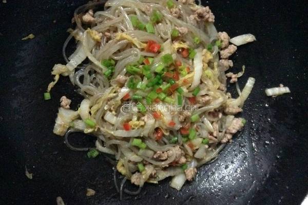 白菜粉丝的做法图解10