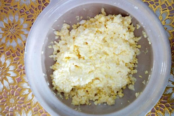 鲜玉米叶饼的做法图解5
