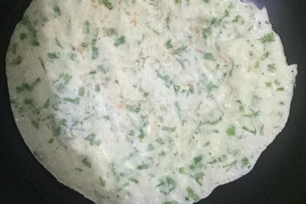 鸡蛋摊饼的做法图解5