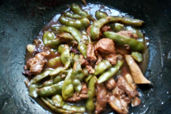 豆角烧排骨的做法图解10