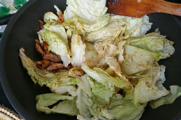 大白菜烧肉的做法图解7