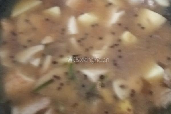 土豆白烧肉的做法图解7