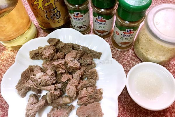 孜然五香牛肉干的做法图解4