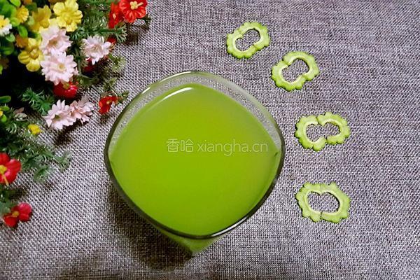 苦瓜蜂蜜汁的做法图解6
