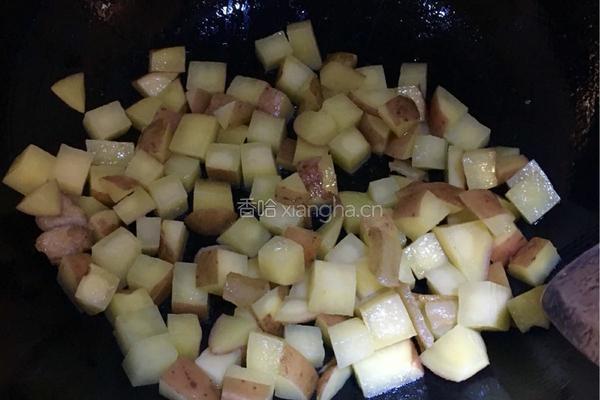 土豆焖肉的做法图解9