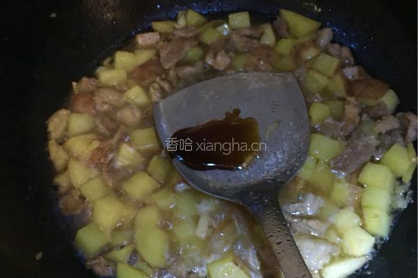 土豆焖肉的做法图解11