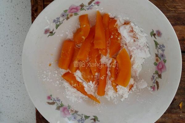 蛋黄局南瓜的做法图解4