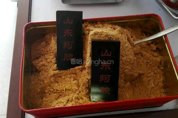 在家熬制阿胶糕 阿胶固元膏的做法图解1