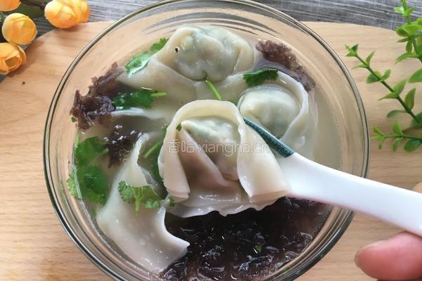 菜肉大馄饨的做法图解13