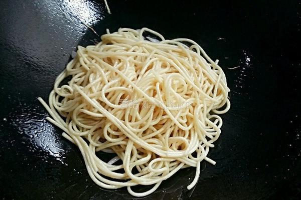 素炒面的做法图解9