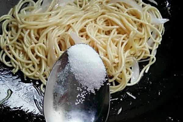 素炒面的做法图解10