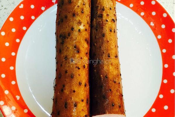 青椒炒山药的做法图解1